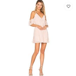 NWOT Nude Cold Shoulder dress from Revolve